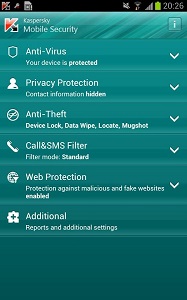 Kaspersky Android APP