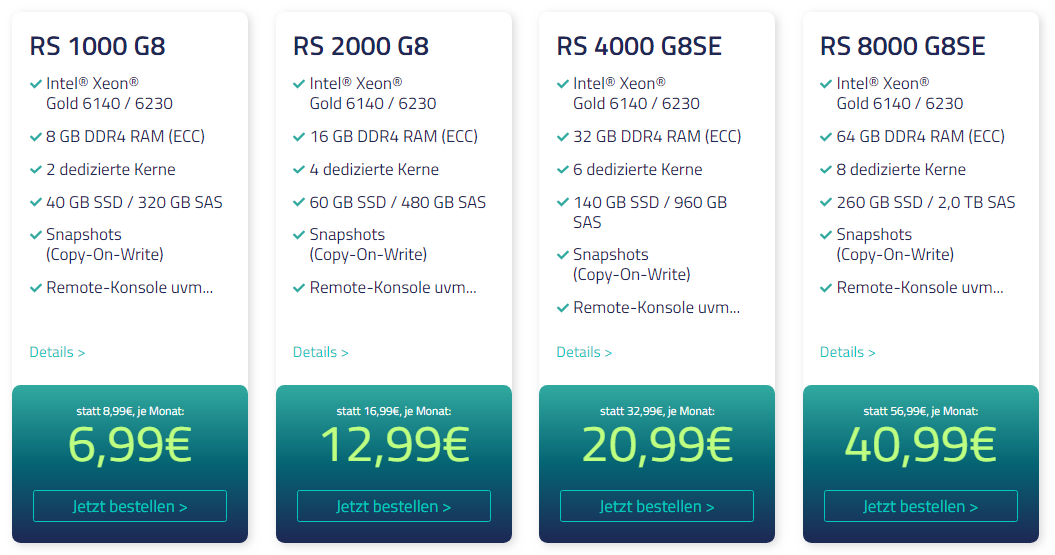 Netcup Root-Server Angebote Netcup Root-Server Angebote