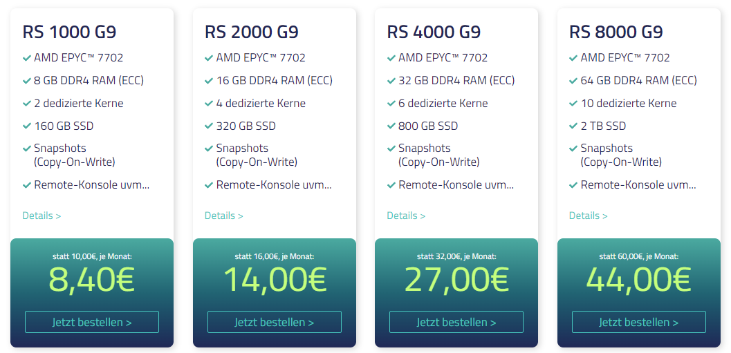 Netcup Root-Server Angebote Netcup Root-Server Angebote